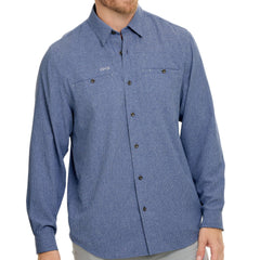 Camisa Indigo Maverick | Manga Larga