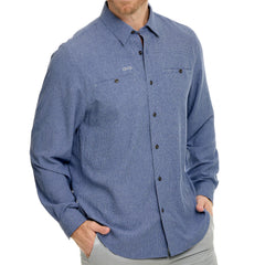 Camisa Indigo Maverick | Manga Larga