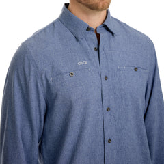 Camisa Indigo Maverick | Manga Larga