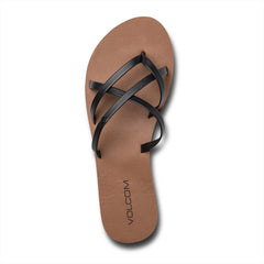 SANDALIAS NEW SCHOOL II - BLK - VOLCOM WOMEN