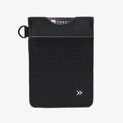 Black - Vertical Leather Wallet